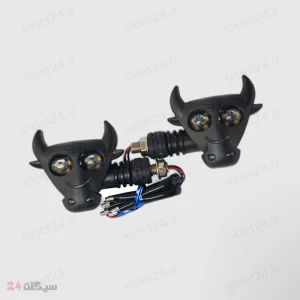 چراغ راهنما موتورسیکلت آراد مدل ZXD-188(YBR) مجموعه 2 عددی