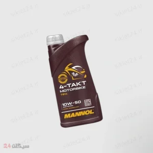 روغن موتور سیکلت تمام سنتتیک مانول مدل SN 10W-50 حجم 1 لیتر