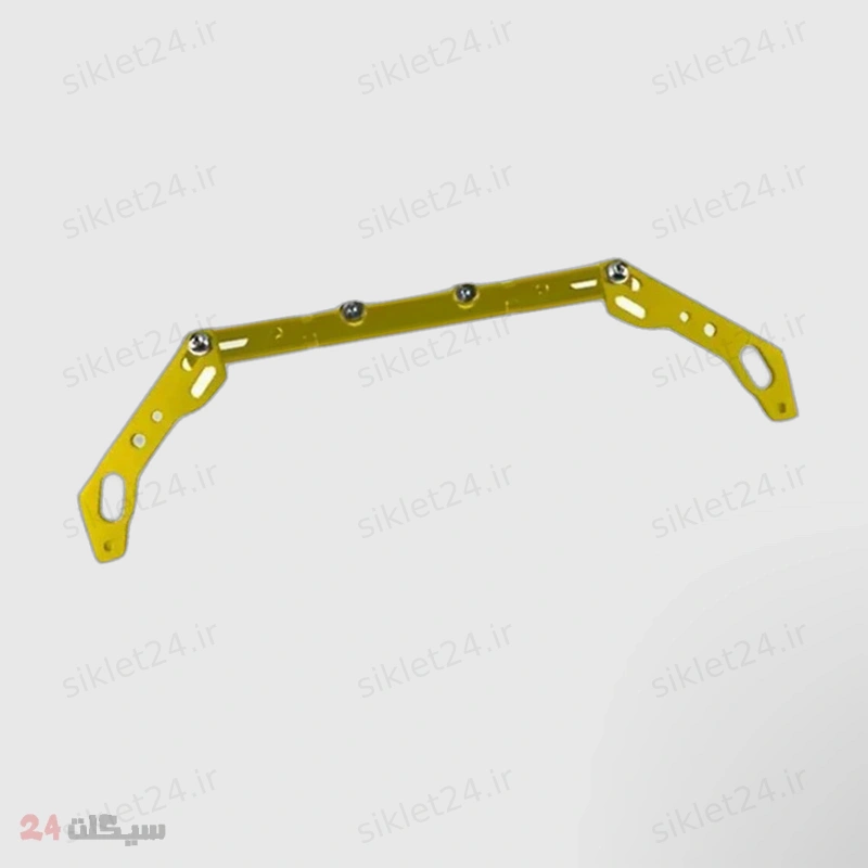 میل رنتال فرمان موتور سیکلت وارون مدل 3 تیکه طرح GLD کد W-104