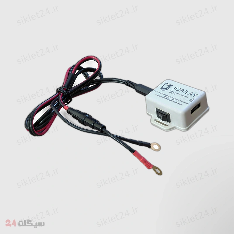شارژر موبایل موتور سیکلت 24 وات مدل مگنتی فست شارژ کد UI3