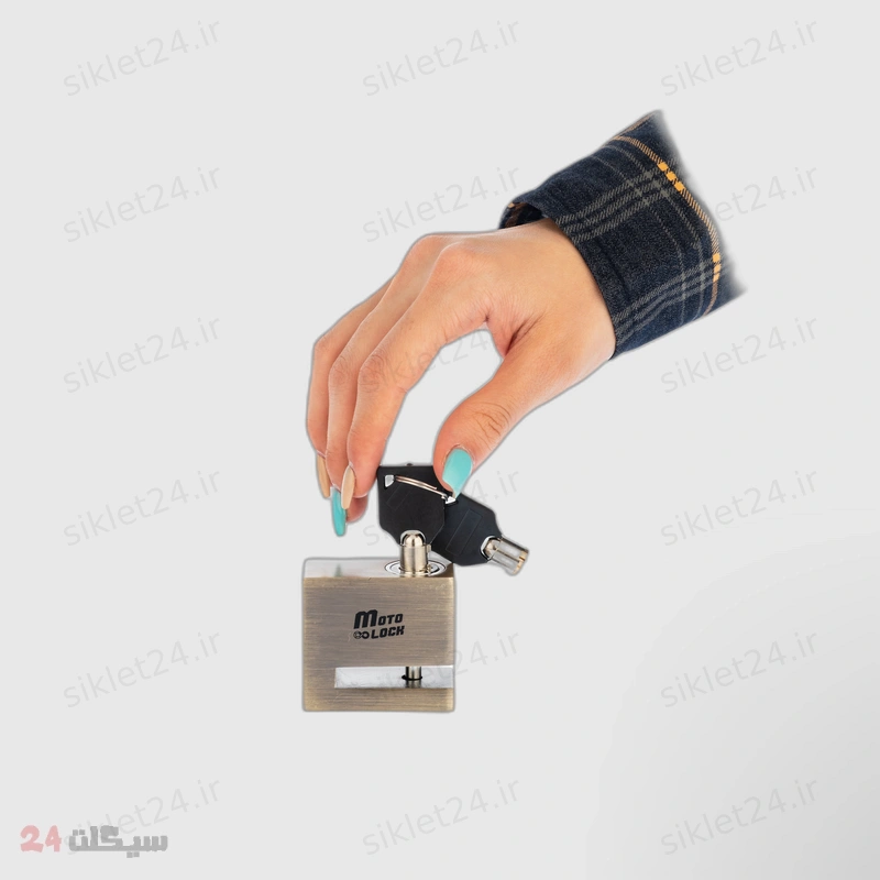 قفل دیسکی موتورسیکلت موتولاک مدل بوک - Image 2