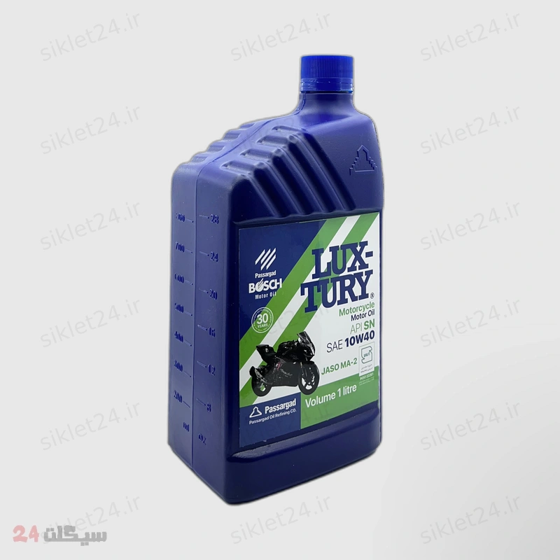 روغن موتور سیکلت تمام سنتتیک بوش مدل SN 10W-40 حجم 1 لیتر - Image 2