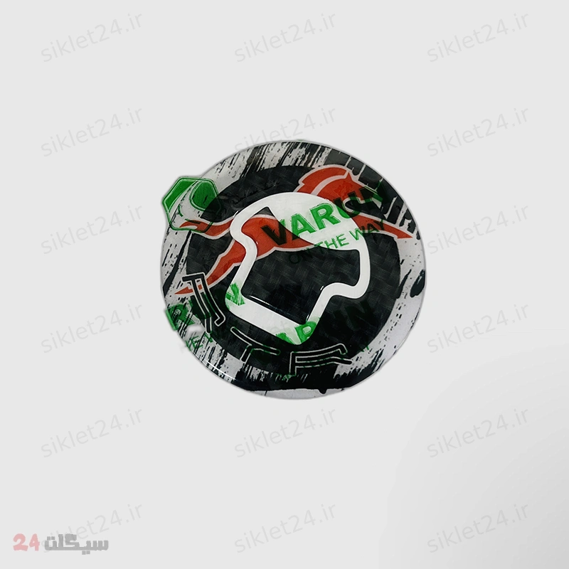 برچسب درب باک موتور سیکلت وارون مدل A-112-RD آپاچی - Image 2