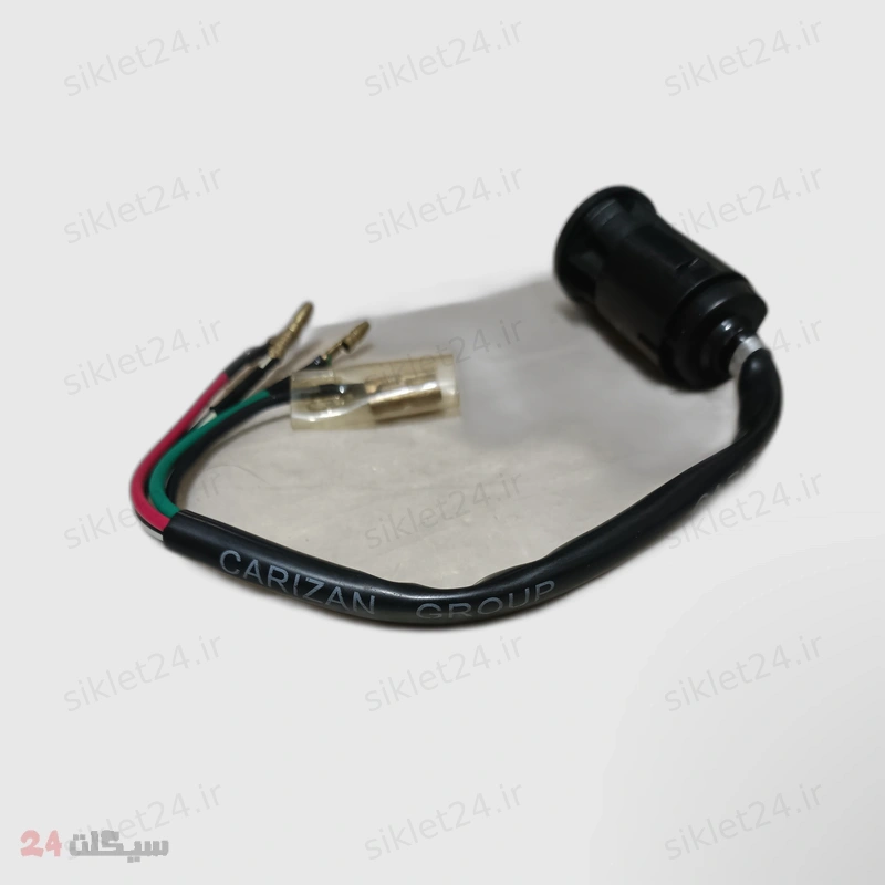 سوییچ و قفل و درب باک موتورسیکلت کاریزان مدل CDI به همراه قفل کلاه هوندا CDI مجموعه 5 عددی - Image 2