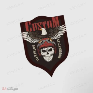 برچسب موتور سیکلت رایسان طرح motorcycles3 کد sm0087